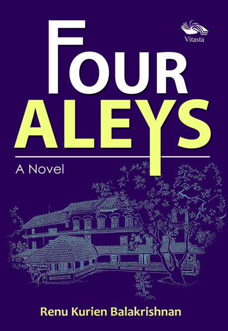Four Aleys - A Novel Book Cover, Vitasta Publishing